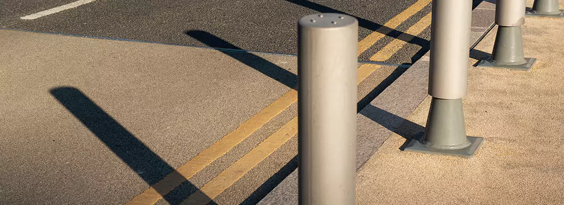 Custom Retractable Barrier Column Installations in Jacksonville Beach, FL